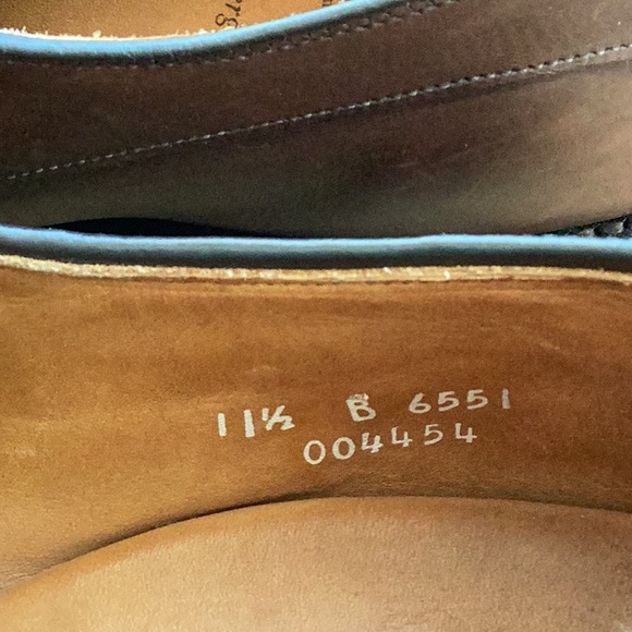 Allen Edmonds Brown Leather Oxfords - Picture 7 of 9